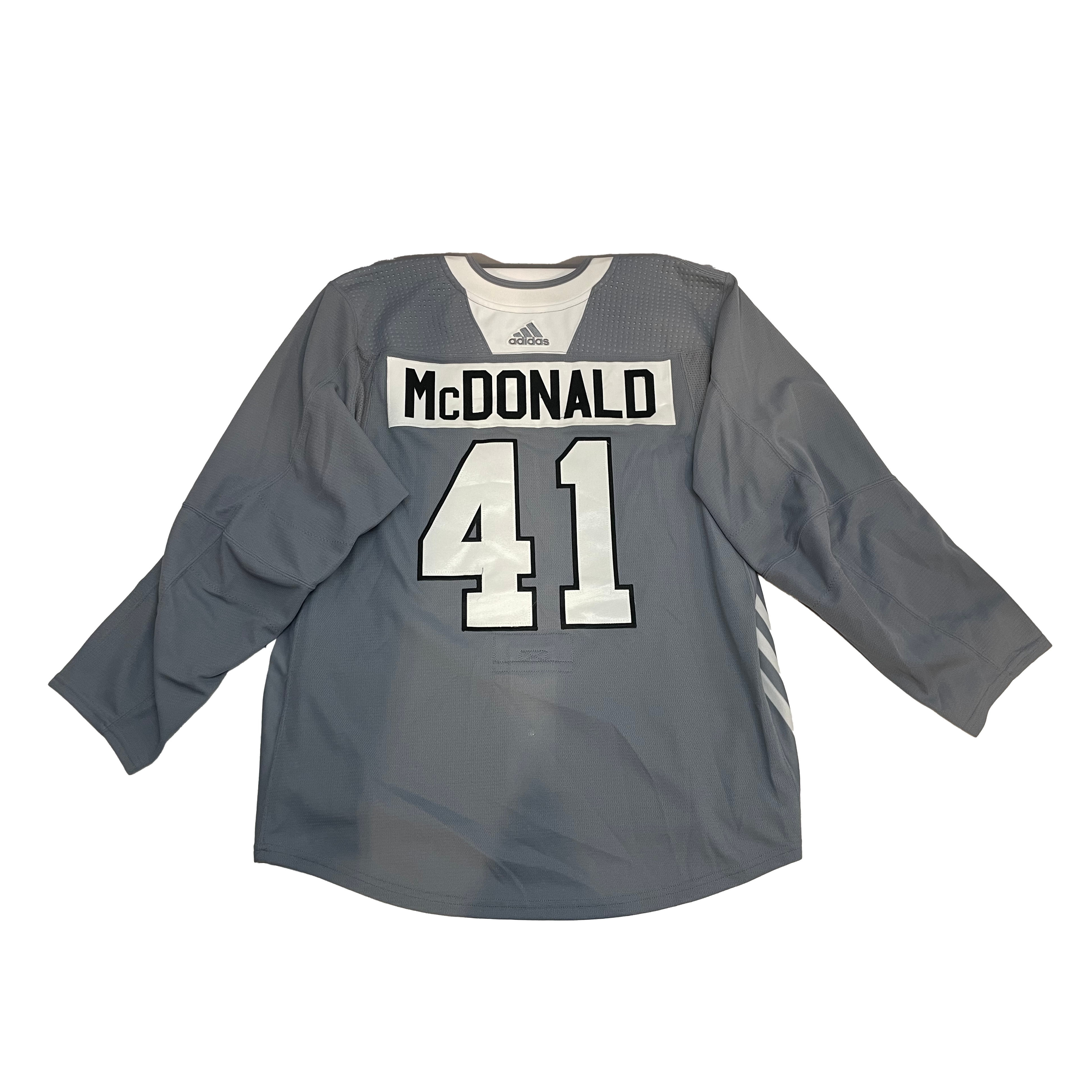 LNH - Nouveau maillot d'entraînement Adidas des Flyers de Philadelphie - (Gris)
